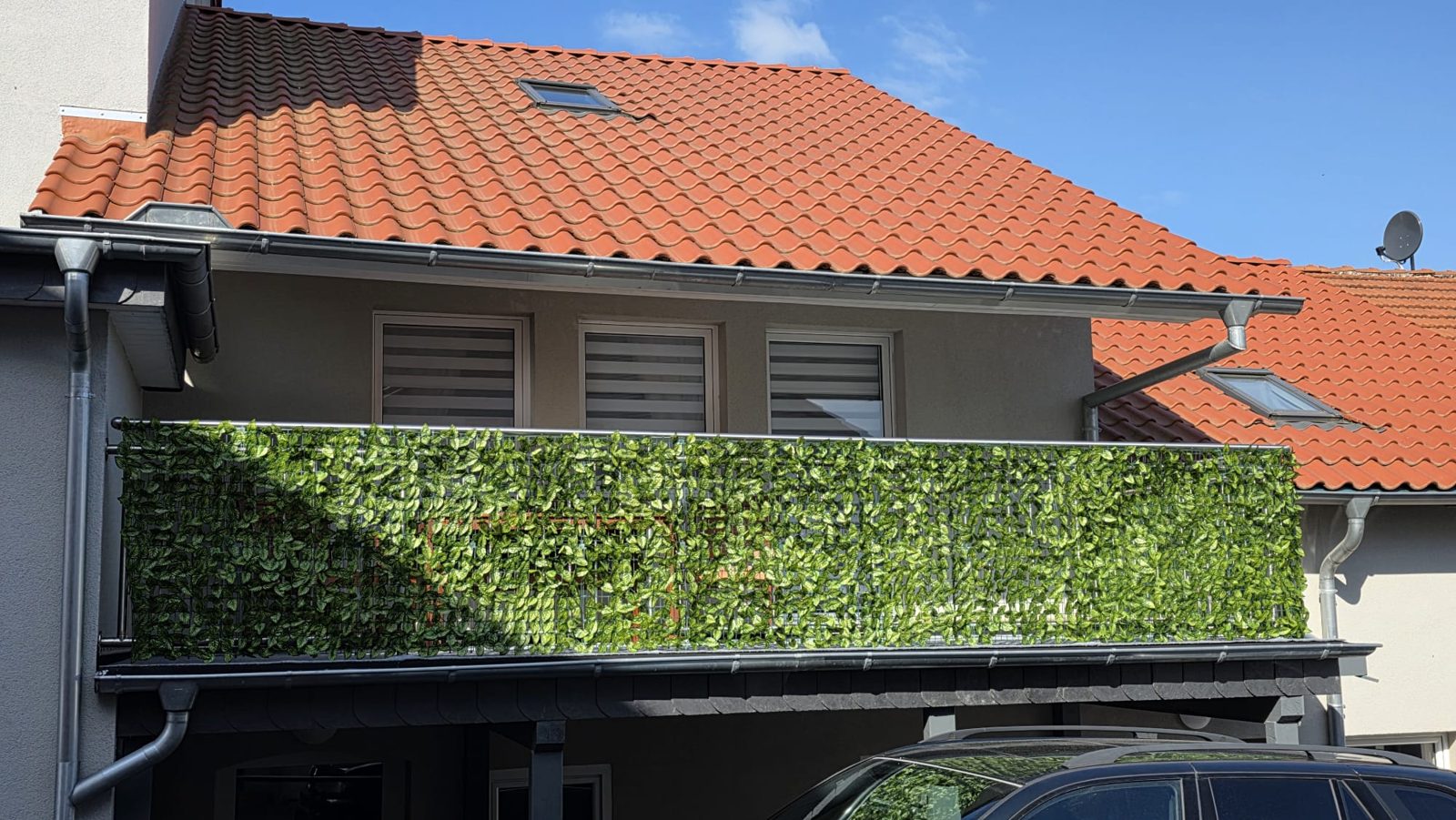 Begrünte Terrasse